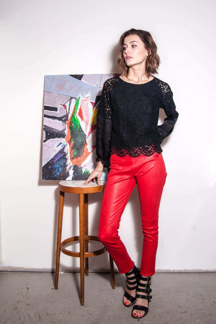 Pantalon en cuir 1 Pantalon en cuir 1