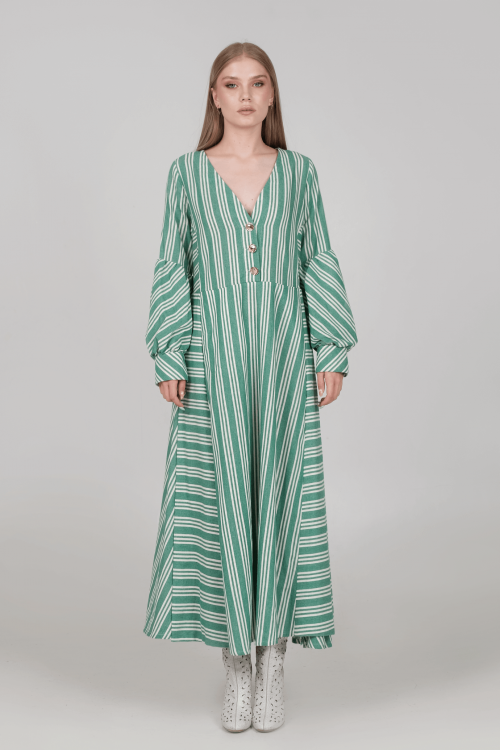Toscana Green Dress