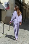 lilac over-shirt produced in cotton 2