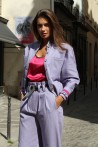 lilac over-shirt produced in cotton 3