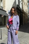 lilac over-shirt produced in cotton 4