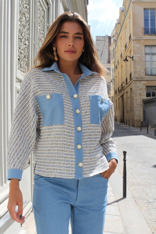 pantalon taille haute à la coupe droite 2