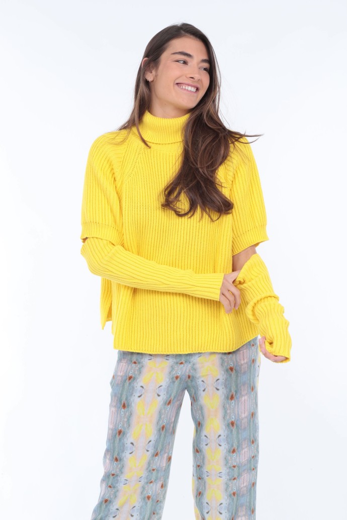 roll neck sweater with removable sleeves 9 roll neck sweater with removable sleeves 9