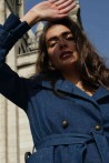 Trench-coat moderne en jean 3