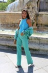 green over-shirt produced in cotton 3