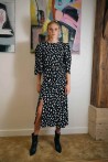 Black and white skirt produced in Paris 3