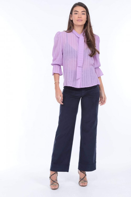 Théa Violet Blouse