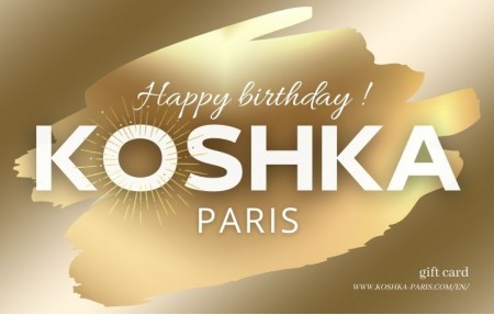  Koshka Paris gift card birthday