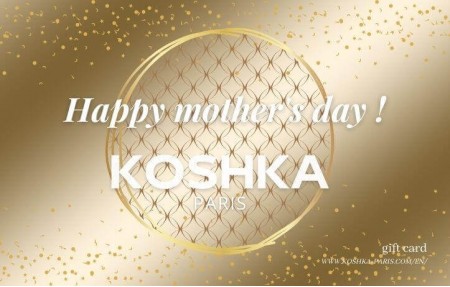  Koshka Paris Happy mother's day gift card