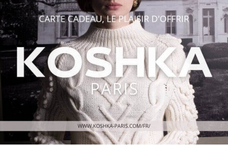  Carte Cadeau Koshka Paris Plaisir d'Offrir